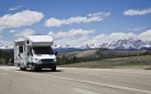 RV in mountains