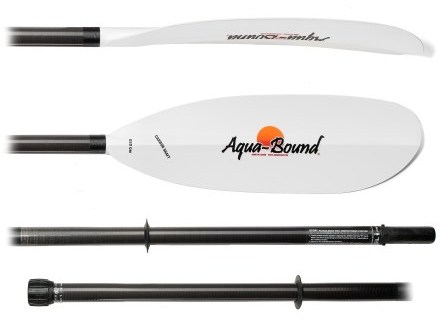 Aqua Bound Sting Ray Carbon Shaft 4-Piece Paddle