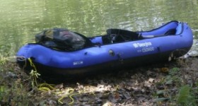 Sevylor Colorado Inflatable Canoe blue
