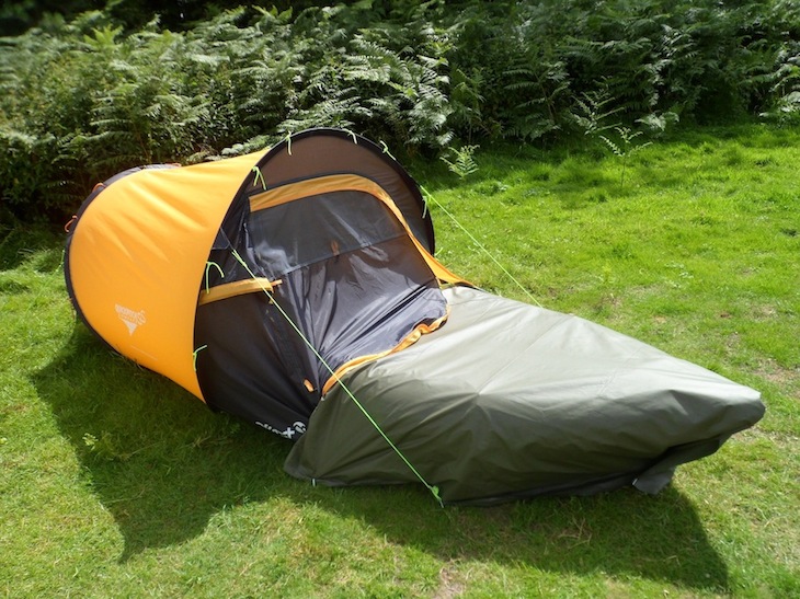 sleeping bag or tent for kayaking