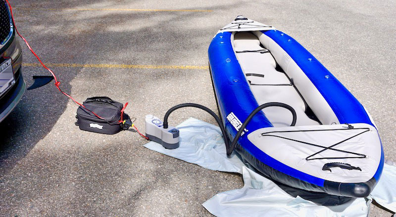 bravo electric pump for kayak
