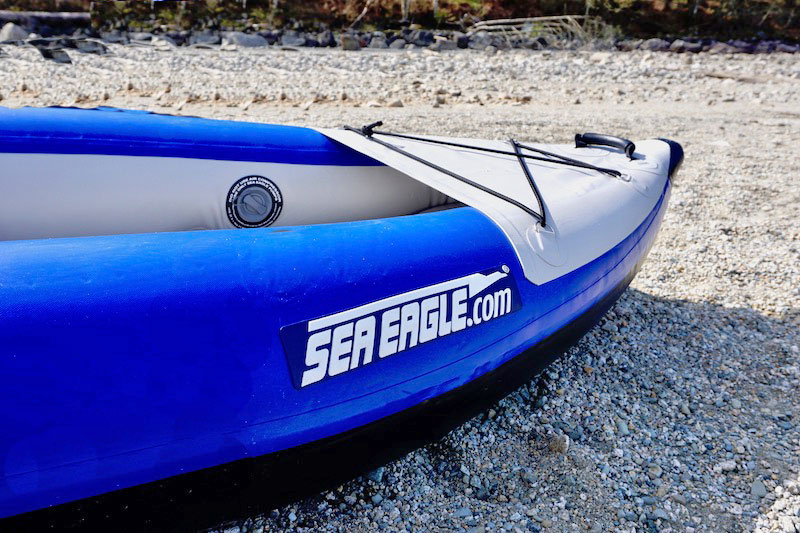 Sea Eagle 380X front and rear spray skirts