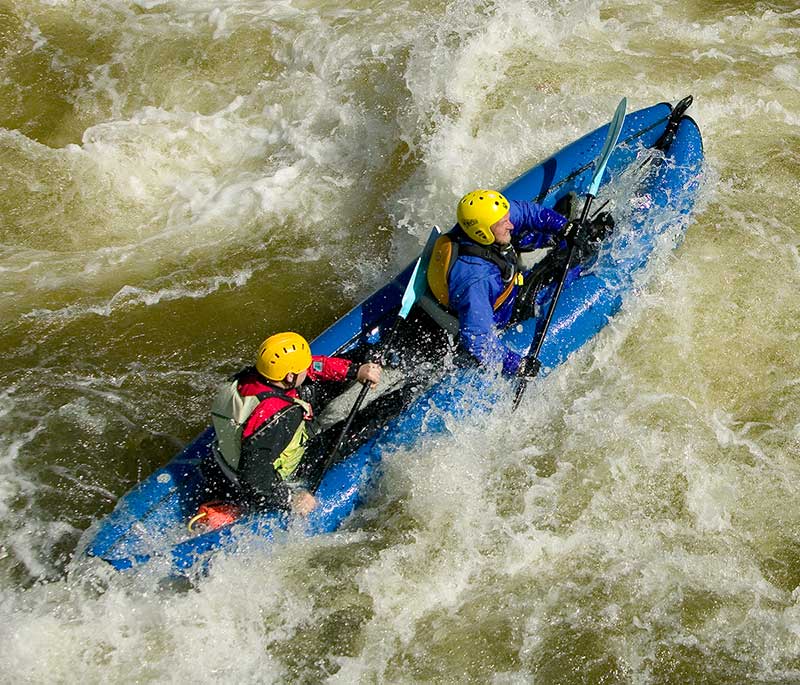 whitewater inflatable kayaks