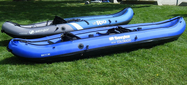 Sevylor inflatable canoes