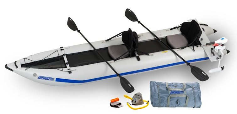 Paddleski kayak motor package