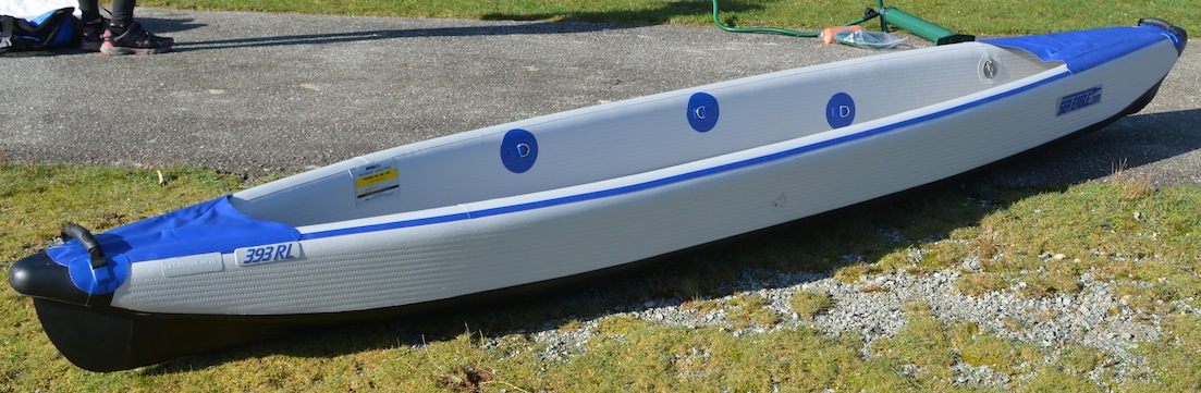 Sea Eagle razorlite kayak without the seat