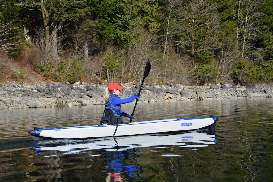Sea Eagle Razorlite 393rl fast inflatable kayak