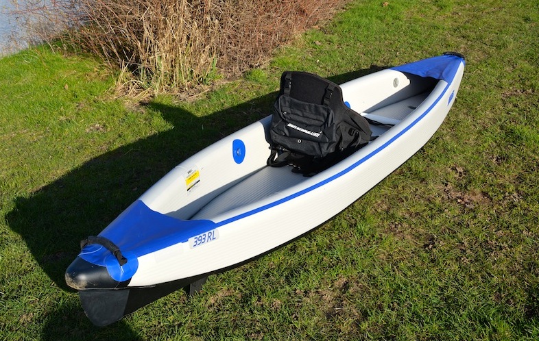 top view of Sea Eagle Razorlite kayak