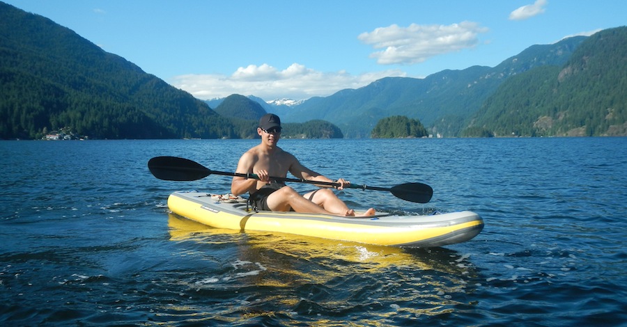 paddle length for inflatable kayak