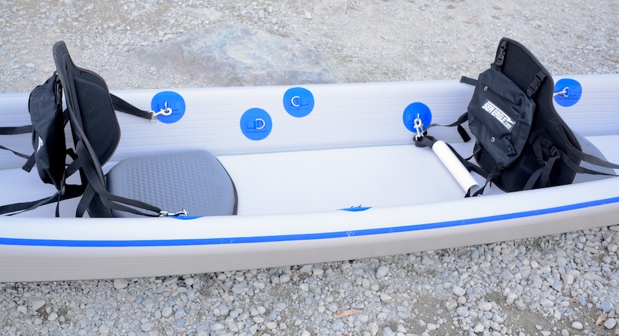 kayak footrest