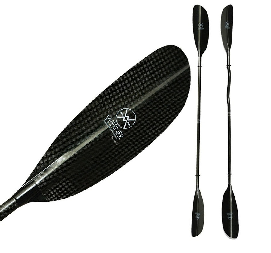 black Werner Camano kayak paddle