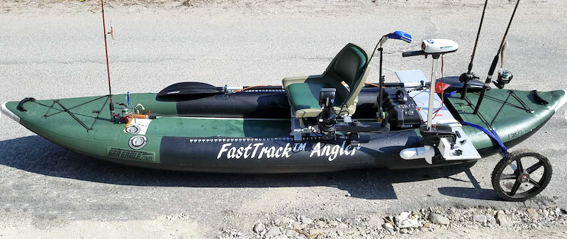 fishing inflatable kayak