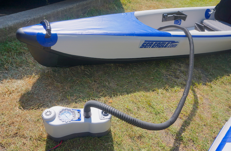 proper air pressure PSI level for inflatable kayaks