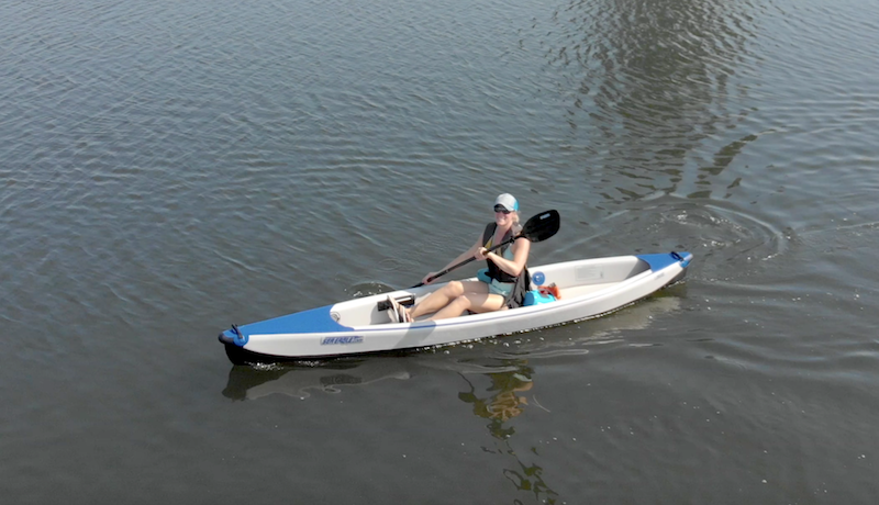 Sea Eagle Razorlite solo kayak