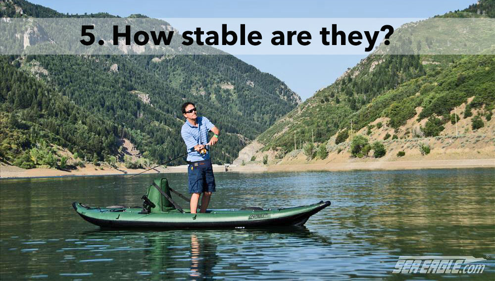 How stable are inflatable kayaks