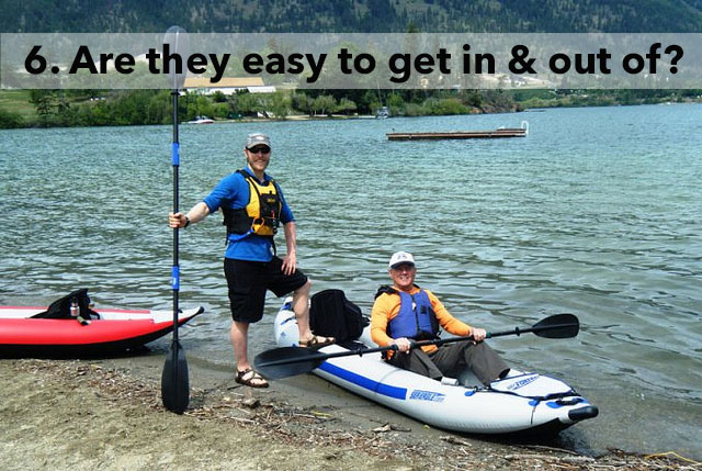 inflatable kayaking Sea Eagle FastTrack