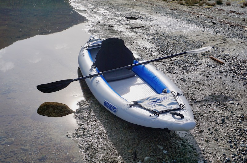 FastTrack inflatable kayak
