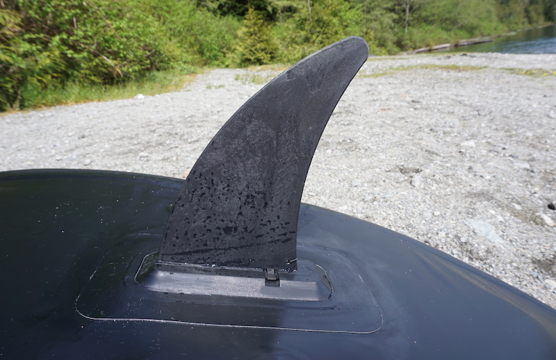 large tracking fin for 420X explorer inflatable kayak